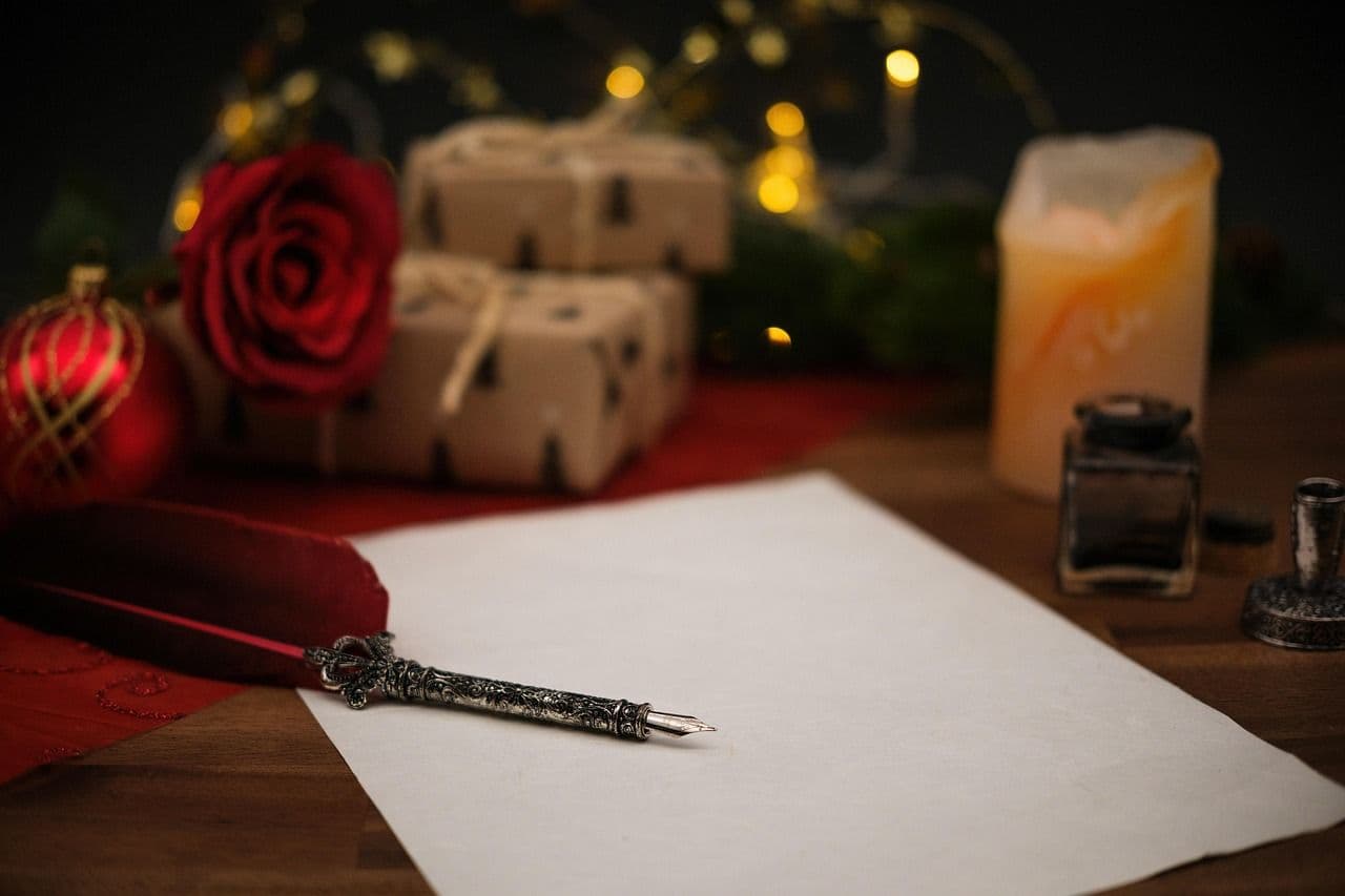 Vorweihnachtszeit schreibend begegnen